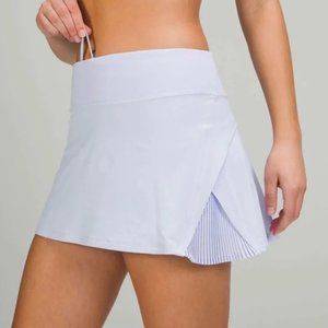 RARE Lululemon Play Off Pleats Skort, Lilac Tennis Skirt - Size 12